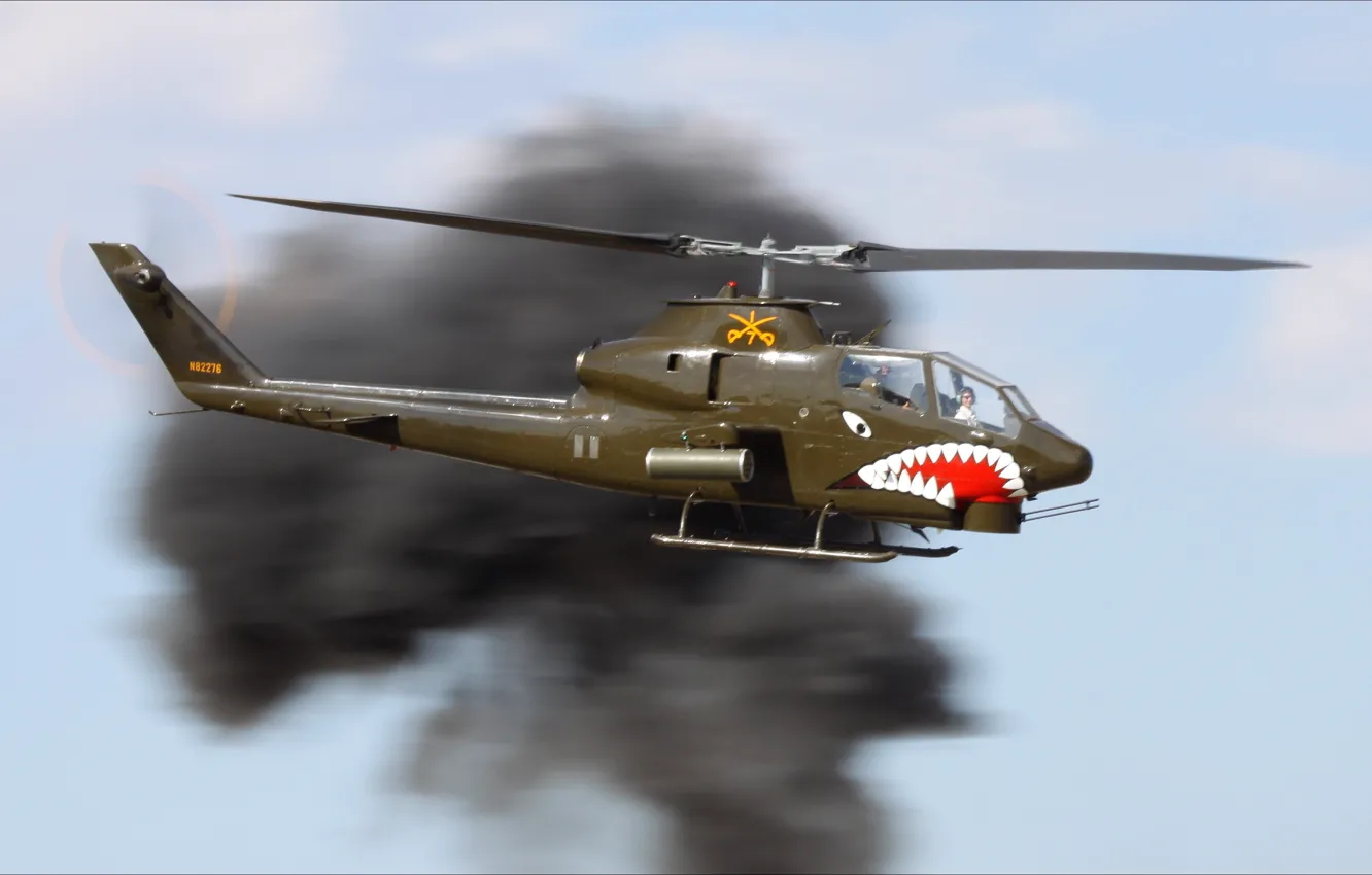 Photo wallpaper aviation, smile, technique, helicopter, helicopter