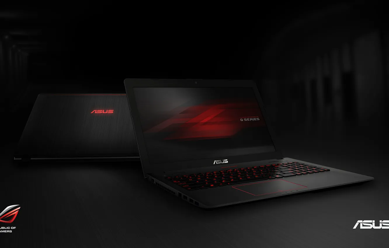 Photo wallpaper asus, rog, republic of gamers, G56
