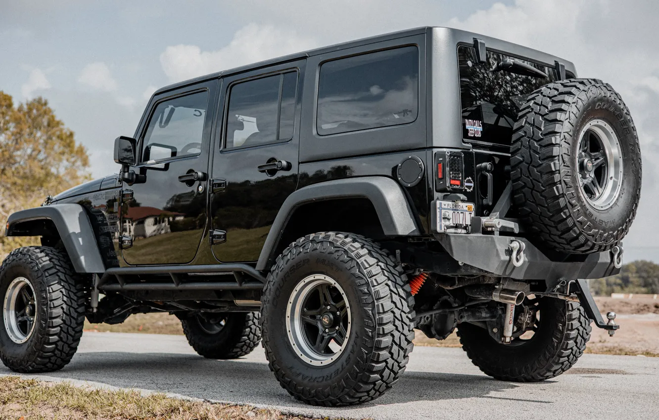 Photo wallpaper Jeep, Offraod, Festa, tuning, car, tire