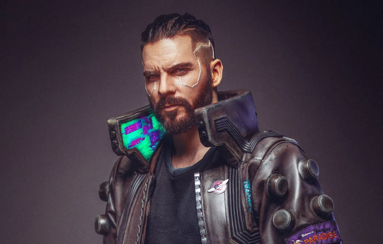 Photo wallpaper look, future, the game, technology, game, cyborg, characters, Future