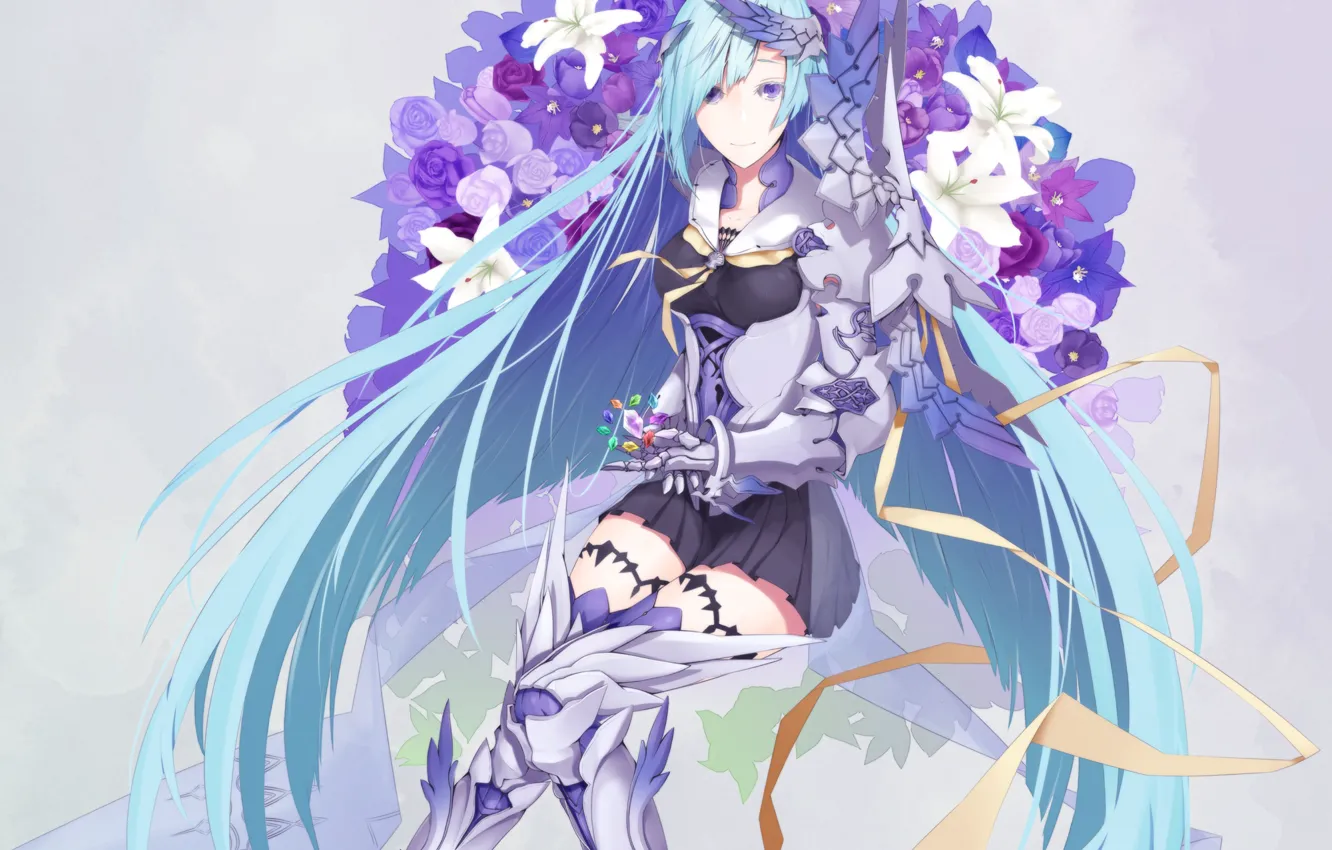 Photo wallpaper girl, Lancer, Fate / Grand Order, Sougin no Fragments, Fate Prototype