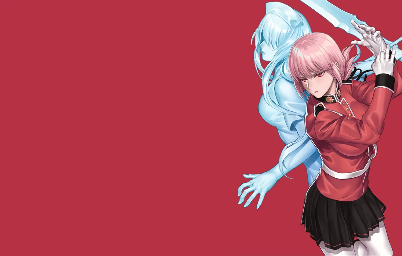 Photo wallpaper girl, sword, anime, art, Berserker, Fate / Grand Order, Berserker, florence nightingale