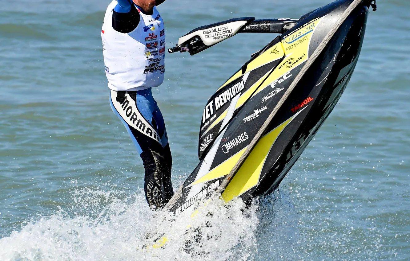 Photo wallpaper race, boat, speed