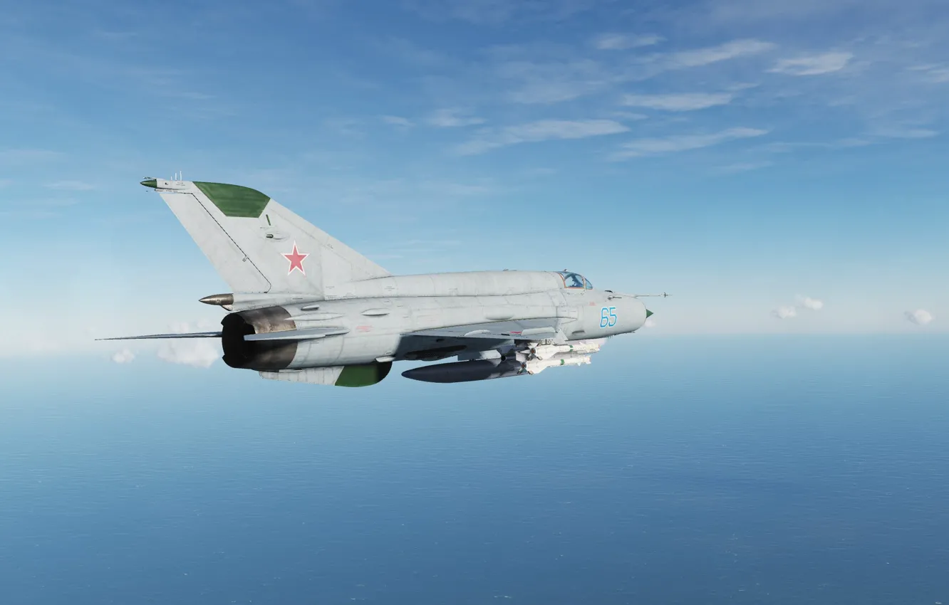 Photo wallpaper OKB MiG, MiG-21bis, Frontline fighter