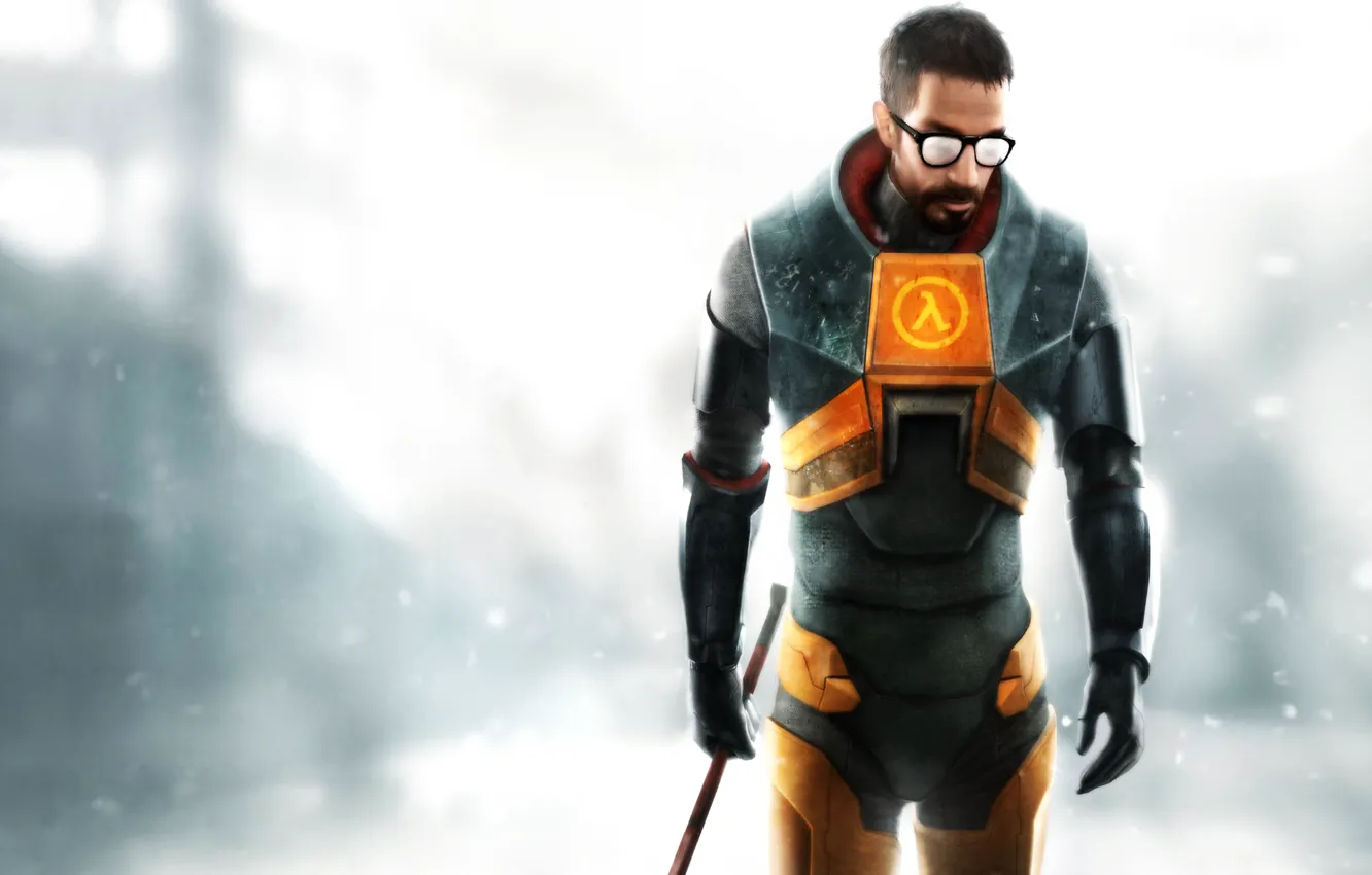 Photo wallpaper Gordon Freeman, HEV, half life