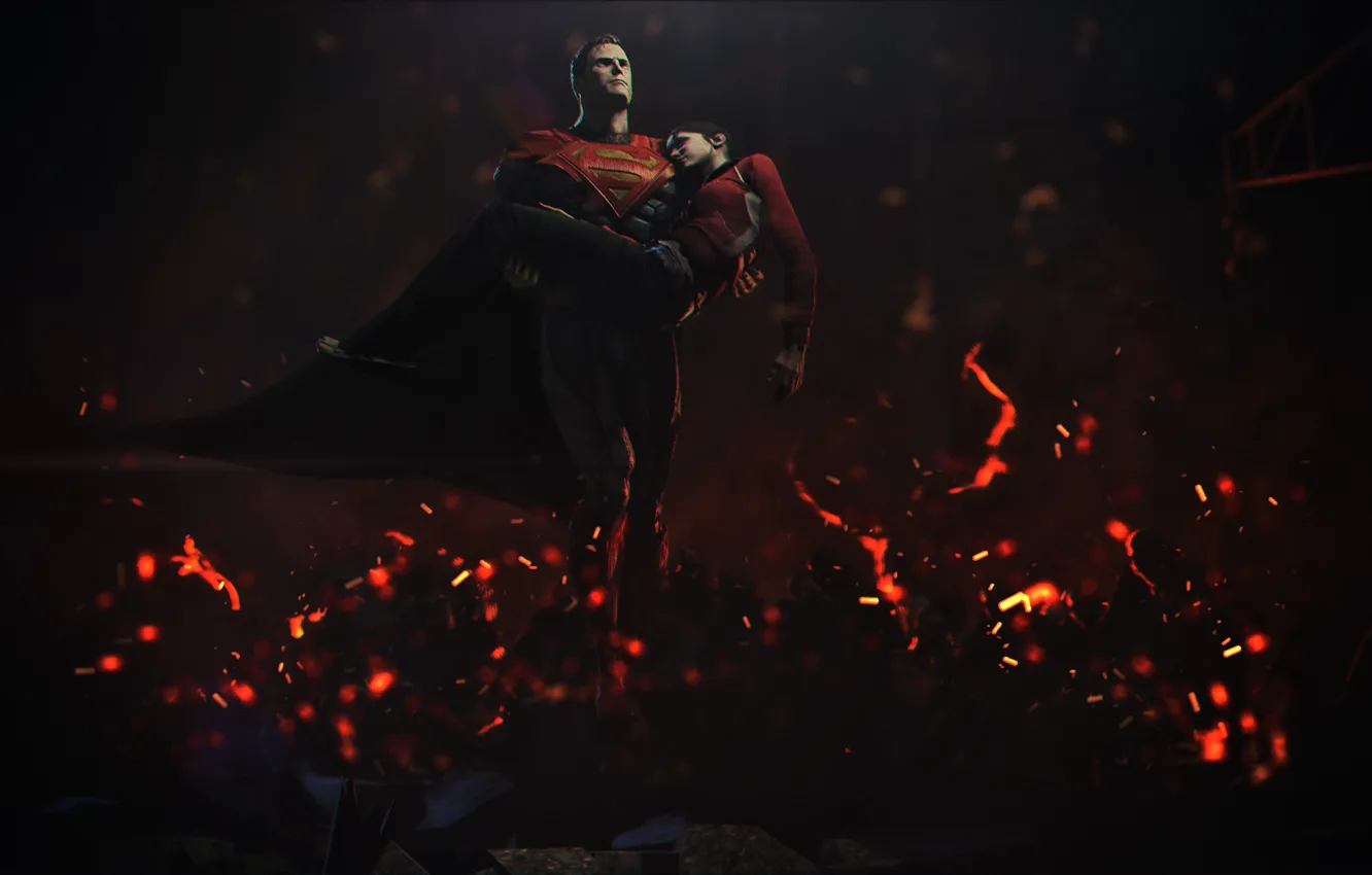 Photo wallpaper rendering, crossover, Zoey, Superman, left 4 dead, DC Comics, Clark Kent, Injustice: Gods Among Us