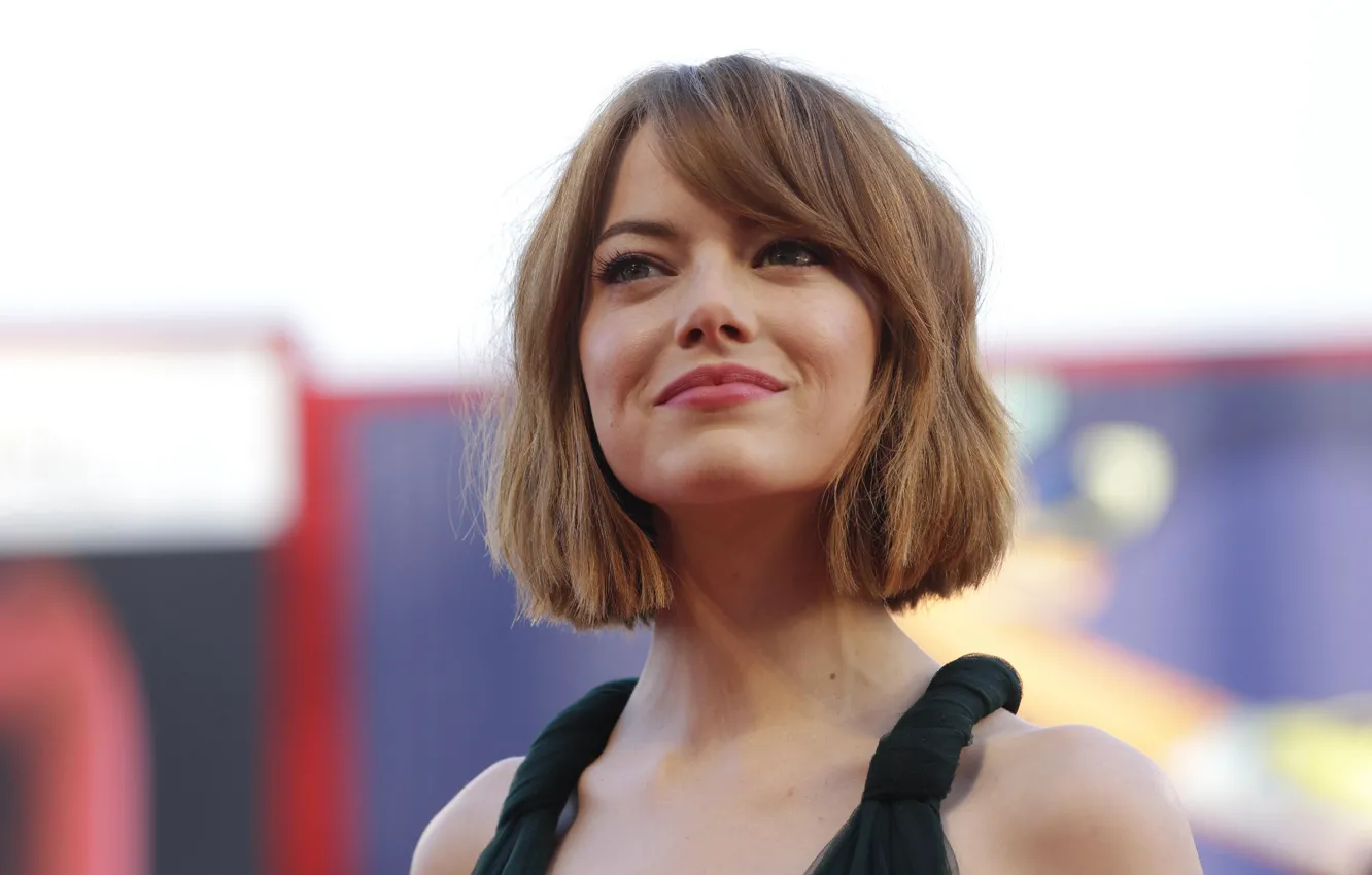 Photo wallpaper look, actress, Emma Stone, Emma Stone