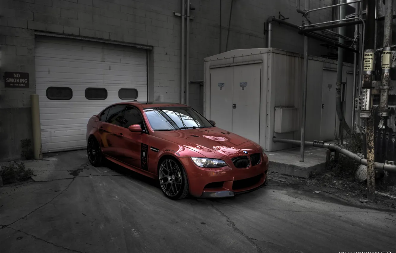 Photo wallpaper BMW, e90, Racing Dynamics sport