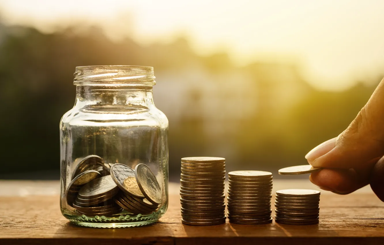 Photo wallpaper money, economy, savings