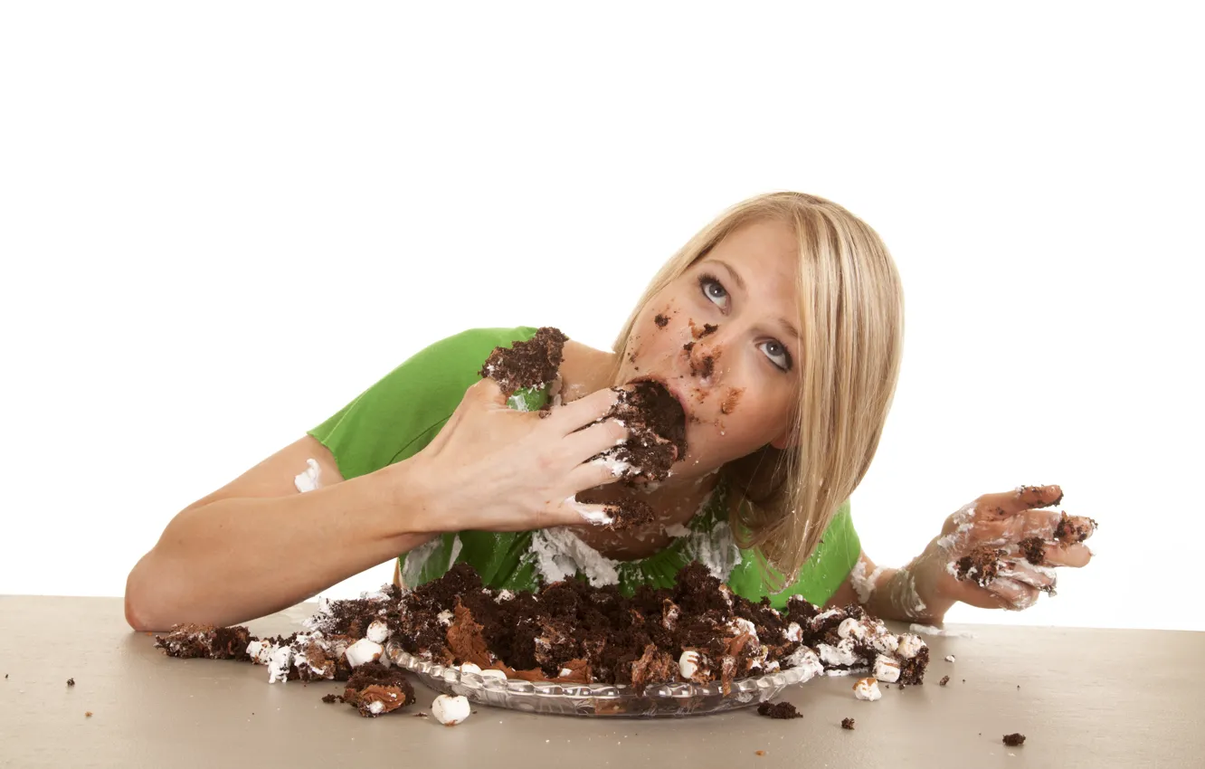 Photo wallpaper cake, chocolate, cravings