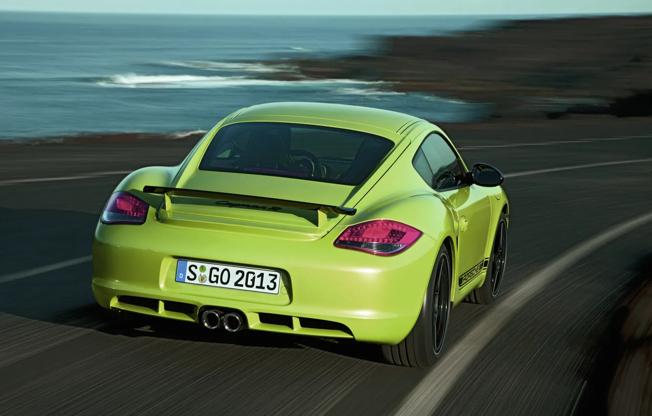 Photo wallpaper Porsche, Cayman, Porsche Cayman R