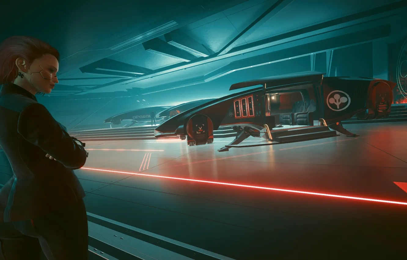 Photo wallpaper CD Projekt RED, Cyberpunk 2077, Never Fade Away