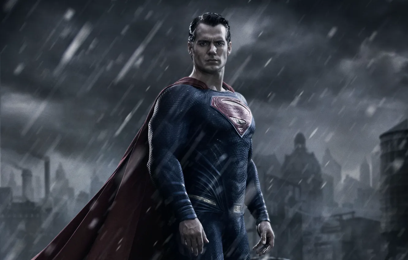 Photo wallpaper city, wallpaper, Action, fantasy, Batman, rain, sky, actor