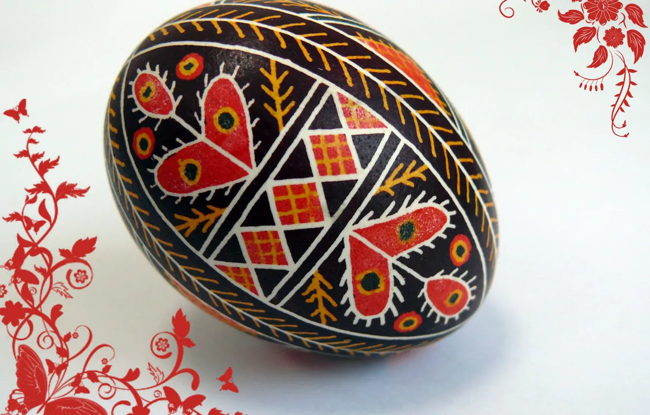 Photo wallpaper patterns, egg, Easter