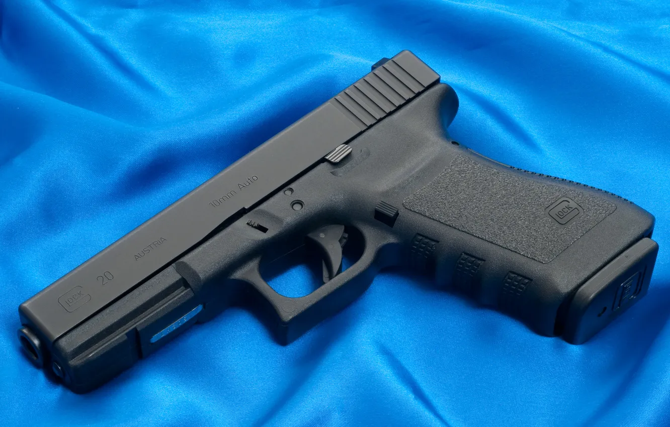 Photo wallpaper gun, weapons, Wallpaper, Glock, Glock 20