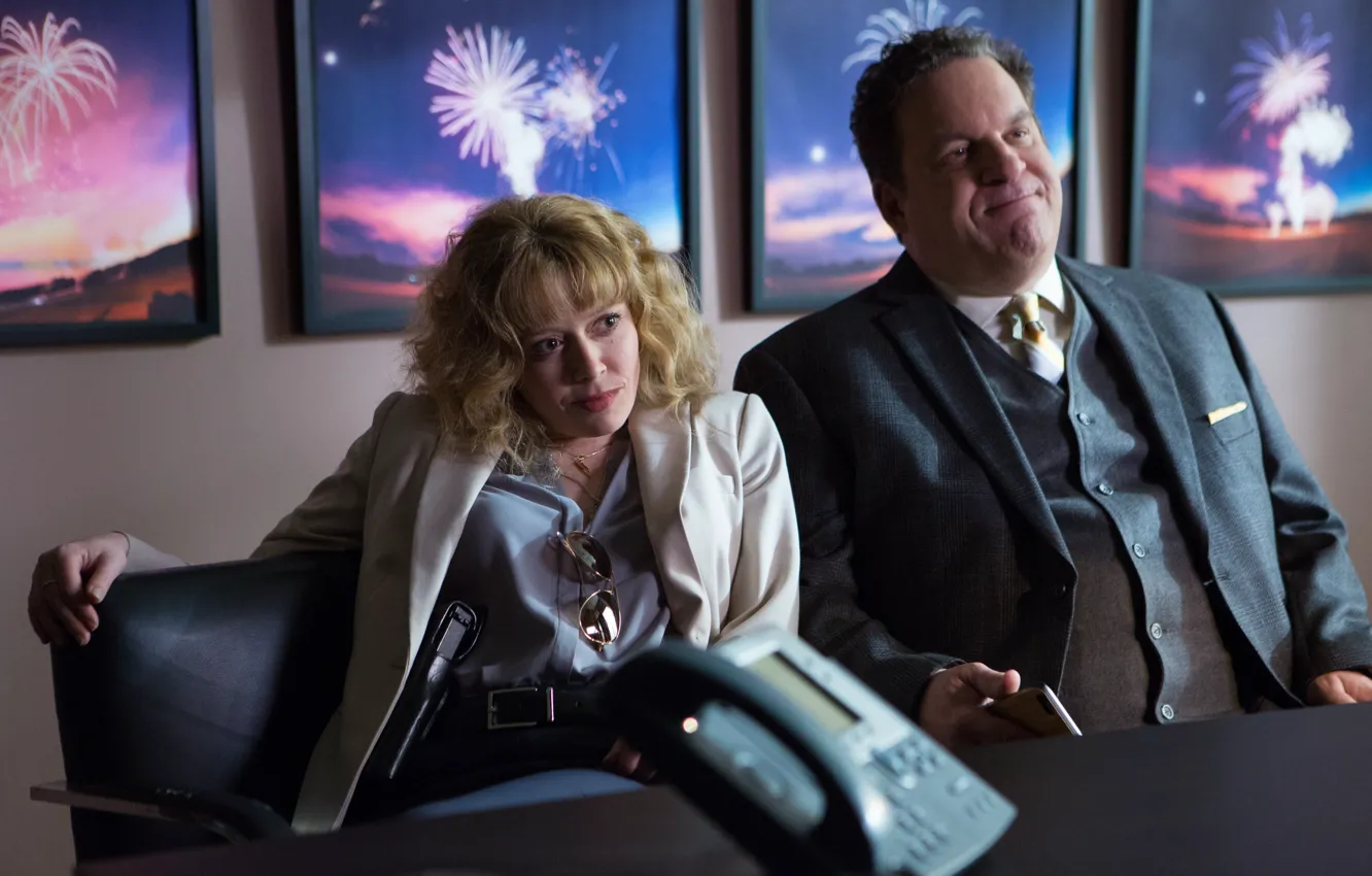 Photo wallpaper cinema, girl, gun, pistol, Kaley Cuoco, weapon, woman, police