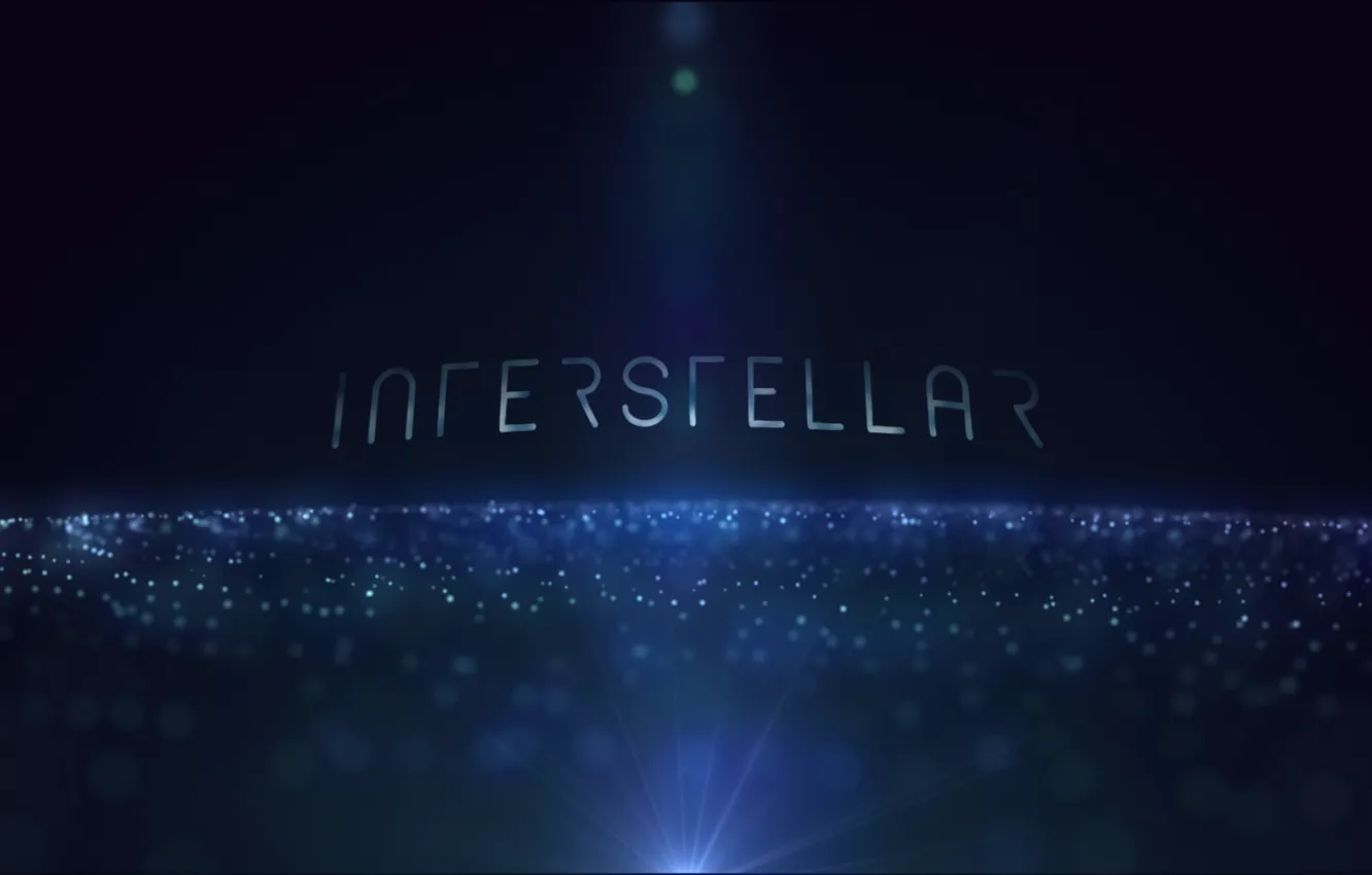 Photo wallpaper space, black, deep, text, blue, stars, cosmos, planet