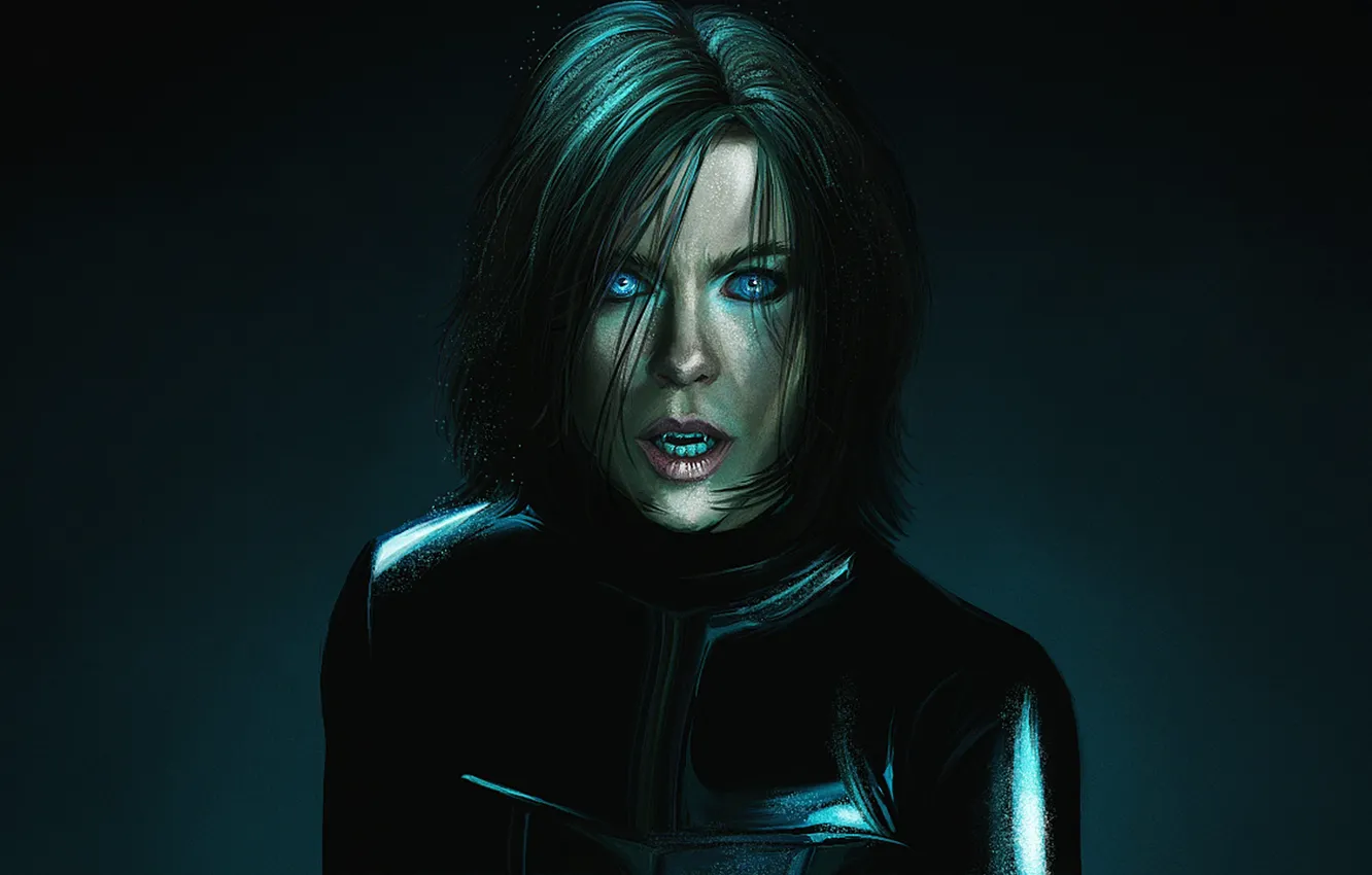Photo wallpaper Kate Beckinsale, Another world, Underworld, vampire, Selene