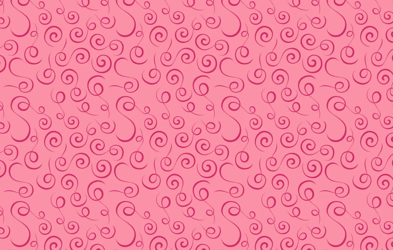 Photo wallpaper pink, pattern, texture, pink, pattern, swirls