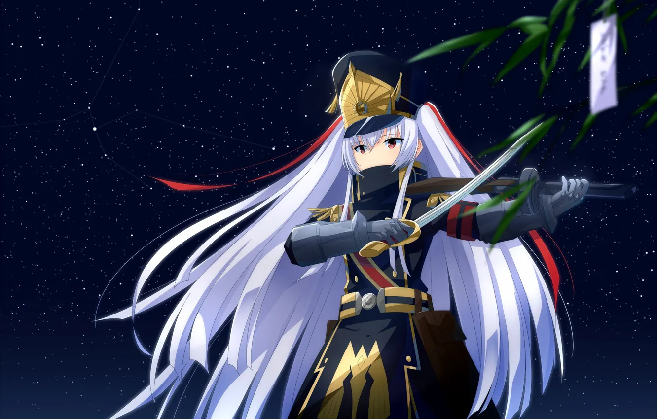 Photo wallpaper sword, gun, game, weapon, anime, ken, blade, asian