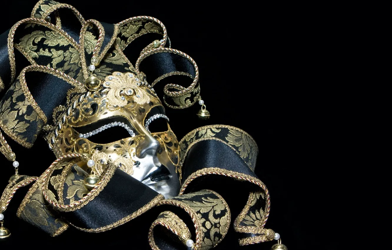 Photo wallpaper holiday, mask, Italy, carnival