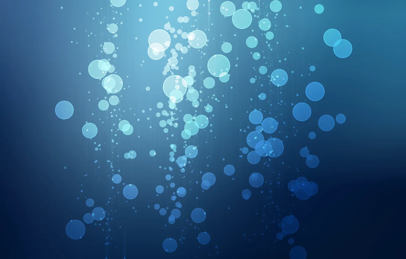 Photo wallpaper blue, bubbles, background, Wallpaper, color, texture, art, picture