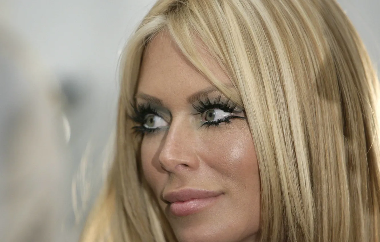 Photo wallpaper Jenna Jameson, eyes, beauty, lips, blonde, Pornstar, pornactress