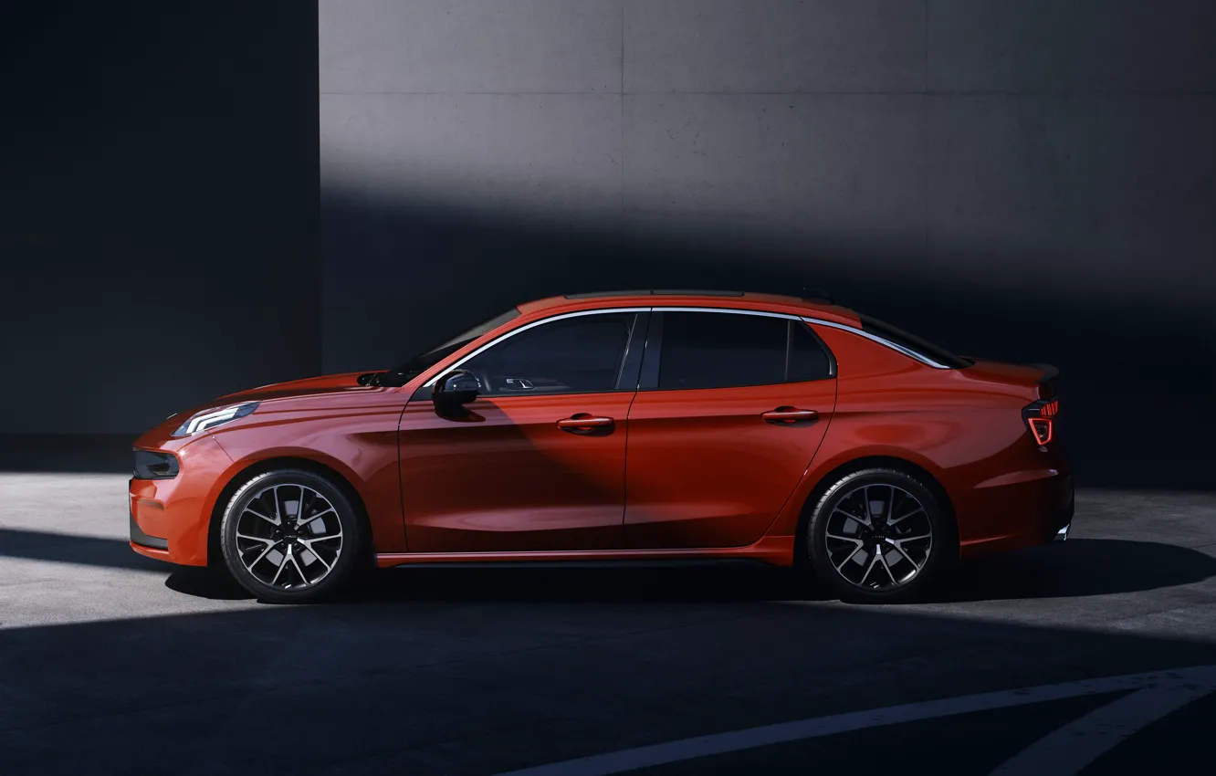 Photo wallpaper side view, 2018, Lynk, LYNK&CO, LYNK&CO 03