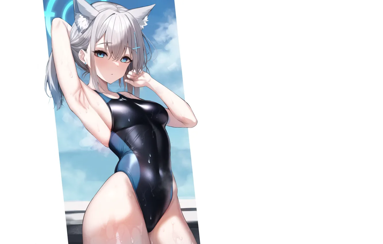 Photo wallpaper kawaii, girl, hot, sexy, animal ears, sexy girl, anime, pretty