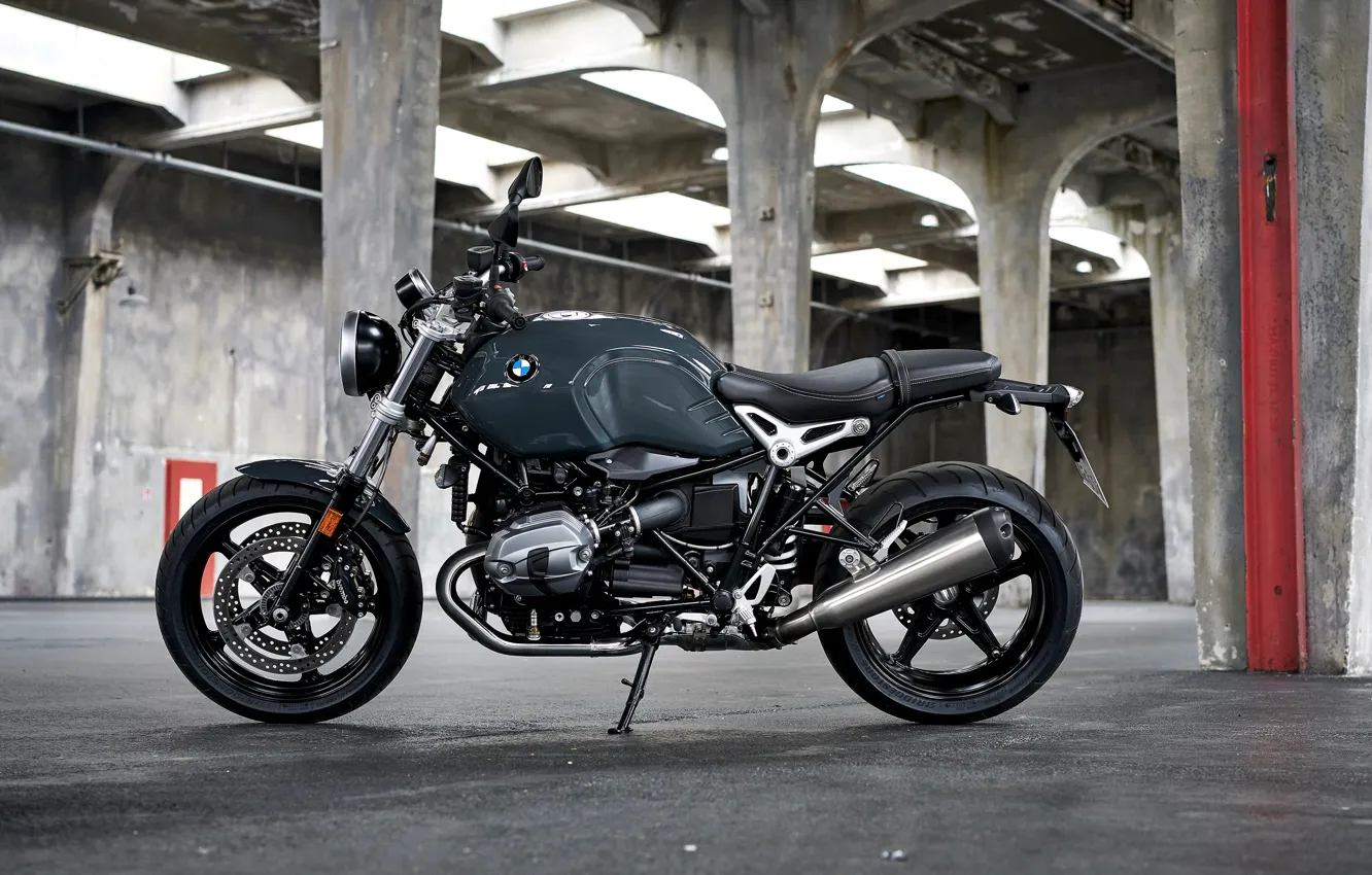 Photo wallpaper Motorcycle, bike, BMW R, nine T