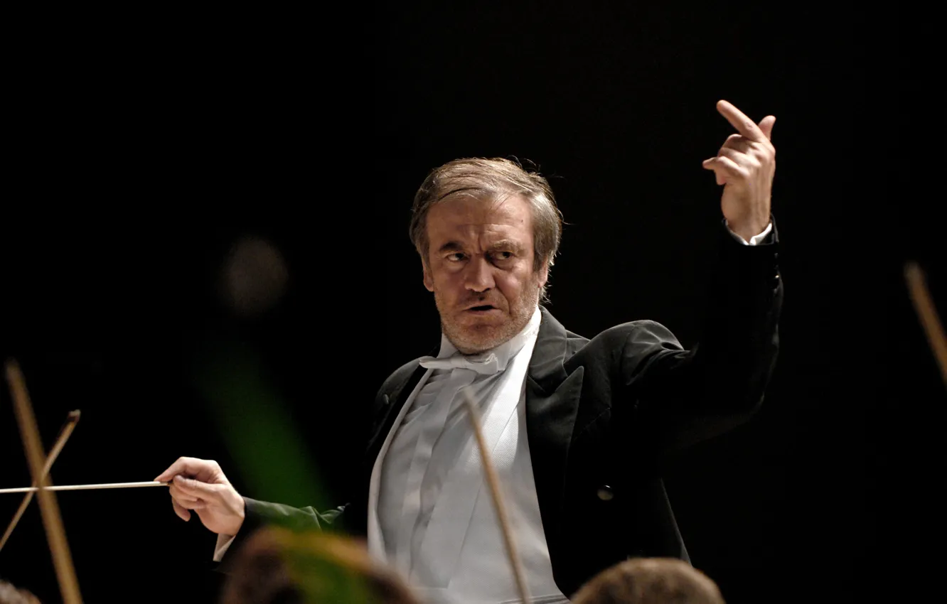 Photo wallpaper conductor, The Mariinsky theatre, Valery Gergiev, Valery Gergiev