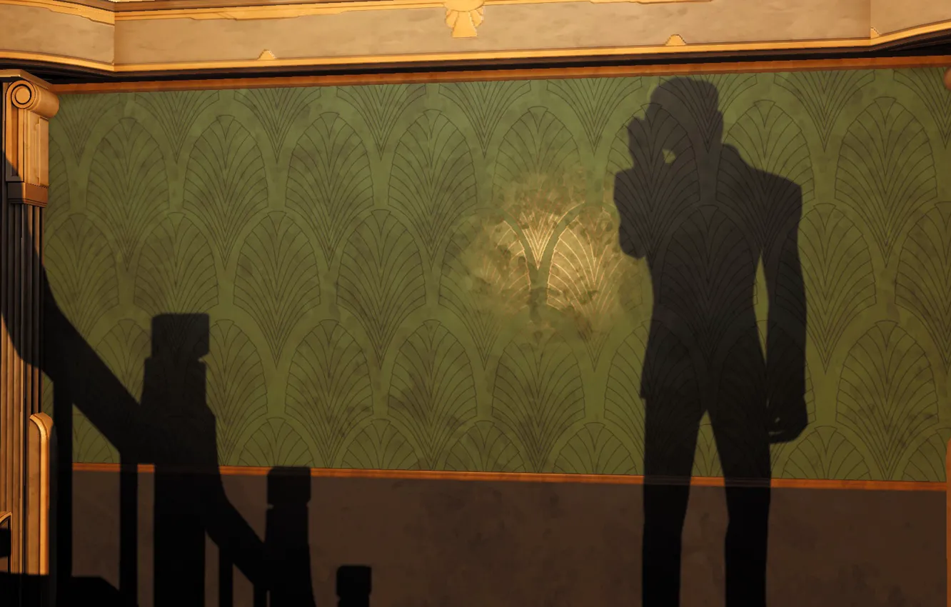 Photo wallpaper shadow, contrast, Compulsion Games