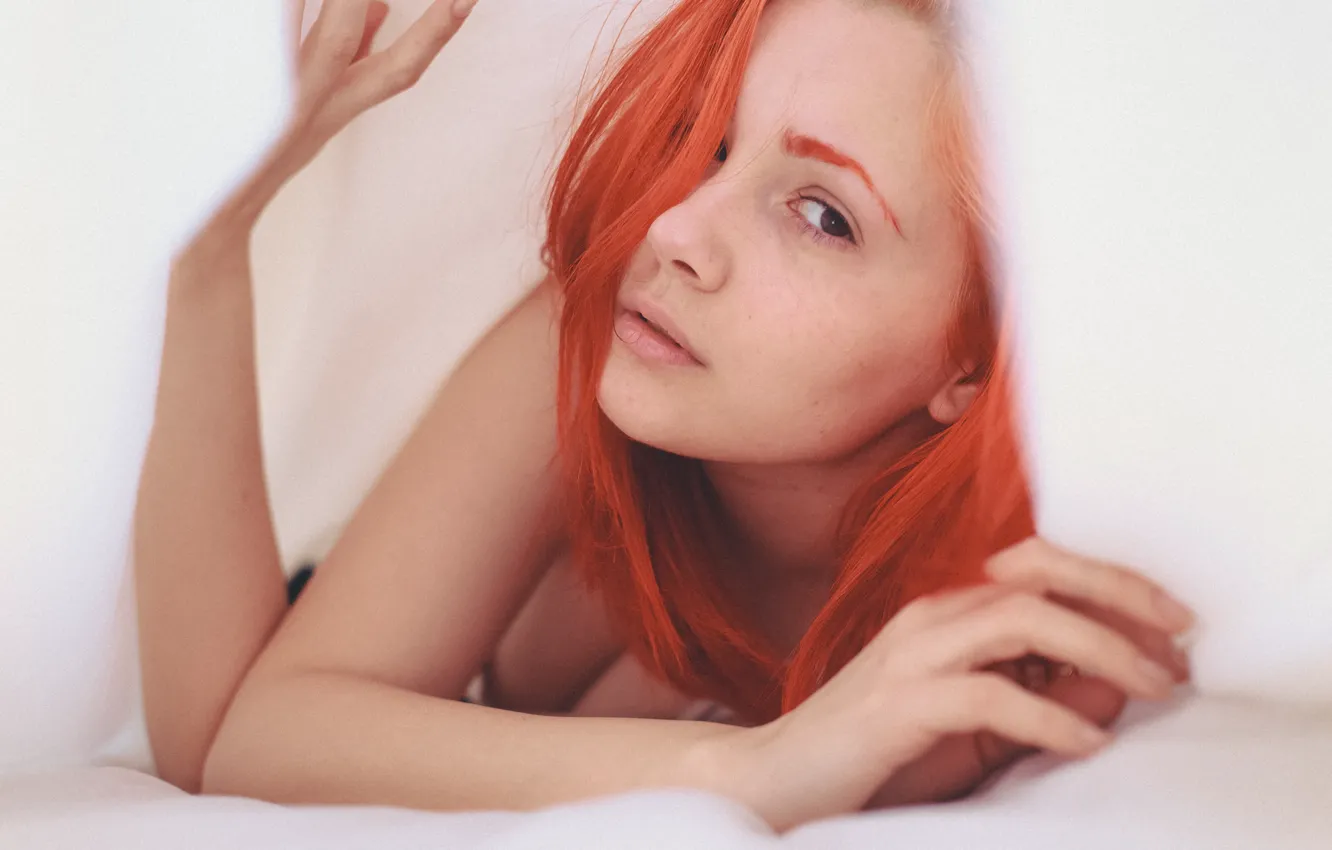 Photo wallpaper look, girl, Red Sonja