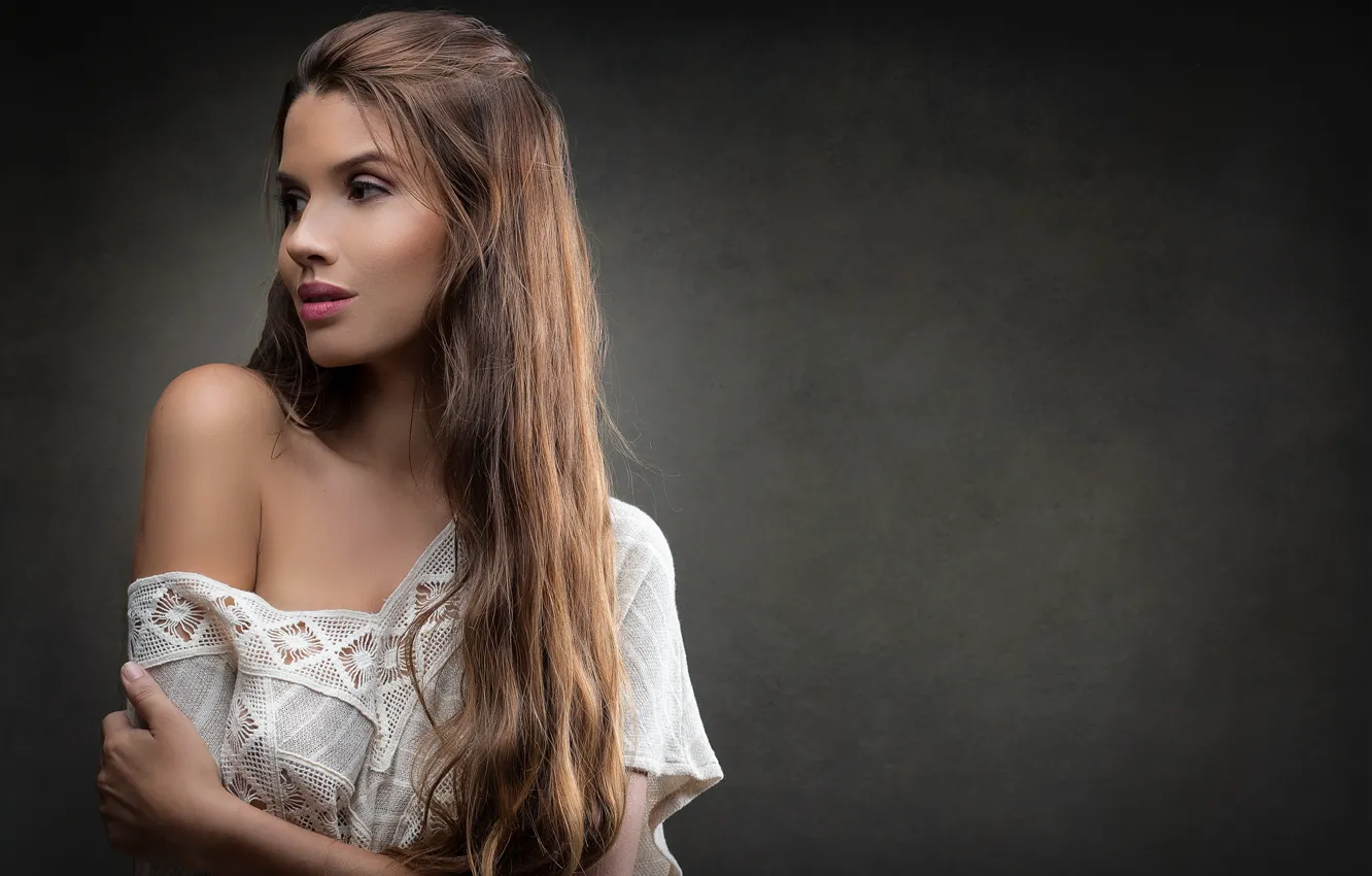 Photo wallpaper girl, portrait, Karol