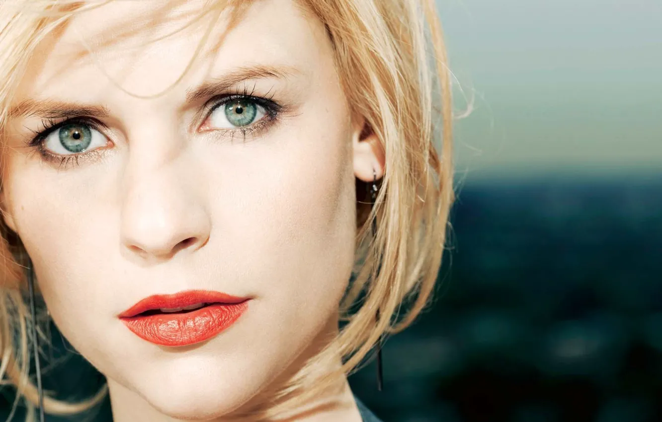 Photo wallpaper eyes, earrings, lips, Claire Danes, claire danes