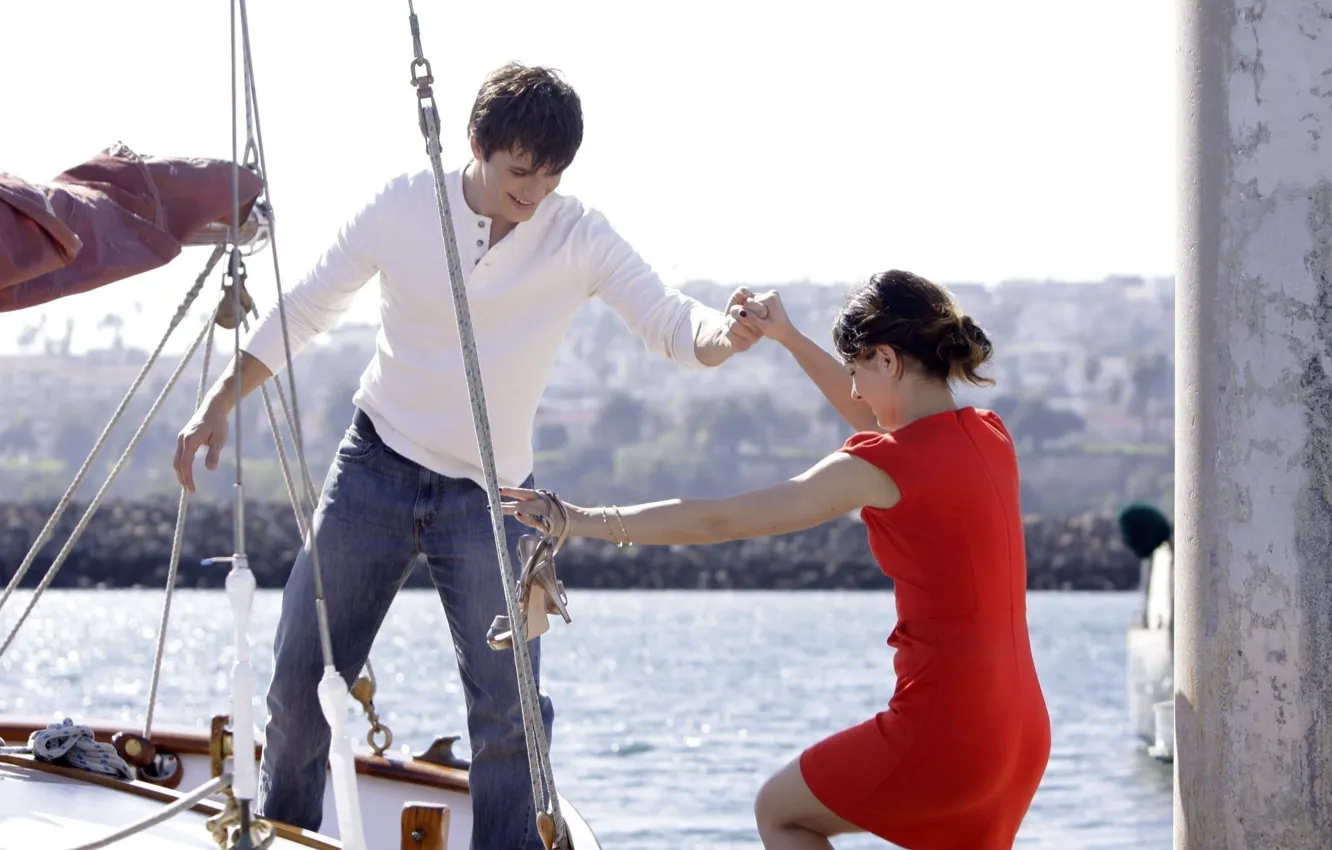 Photo wallpaper happiness, emotions, people, date