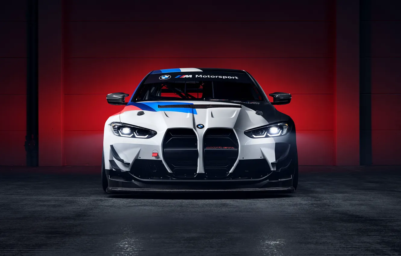 Photo wallpaper BMW, GT4, BMW M4 GT4, 2023, M4 GT4