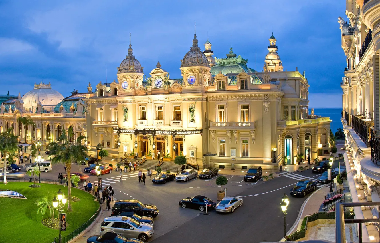 Photo wallpaper casino, Monaco, Monte Carlo