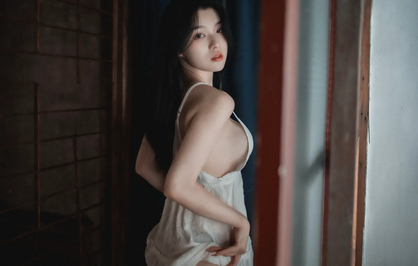 Photo wallpaper China, girl, sexy, girls, woman, model, asian, cute