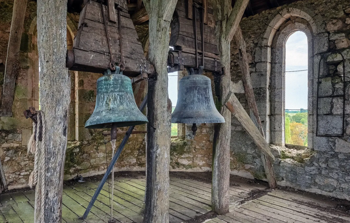 Photo wallpaper background, bell, the bell tower