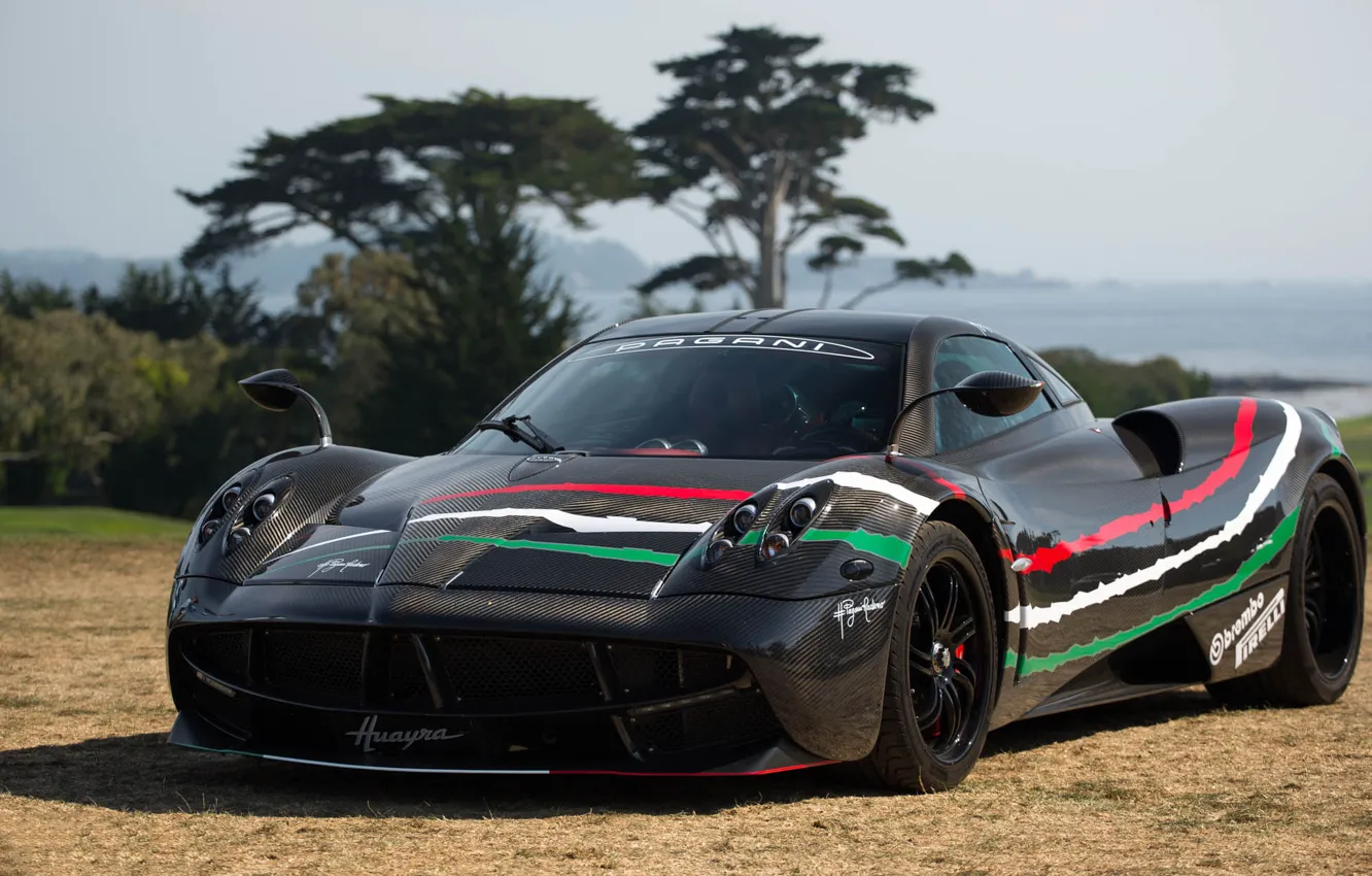 Photo wallpaper Pagani, Beach, To huayr, Pebble