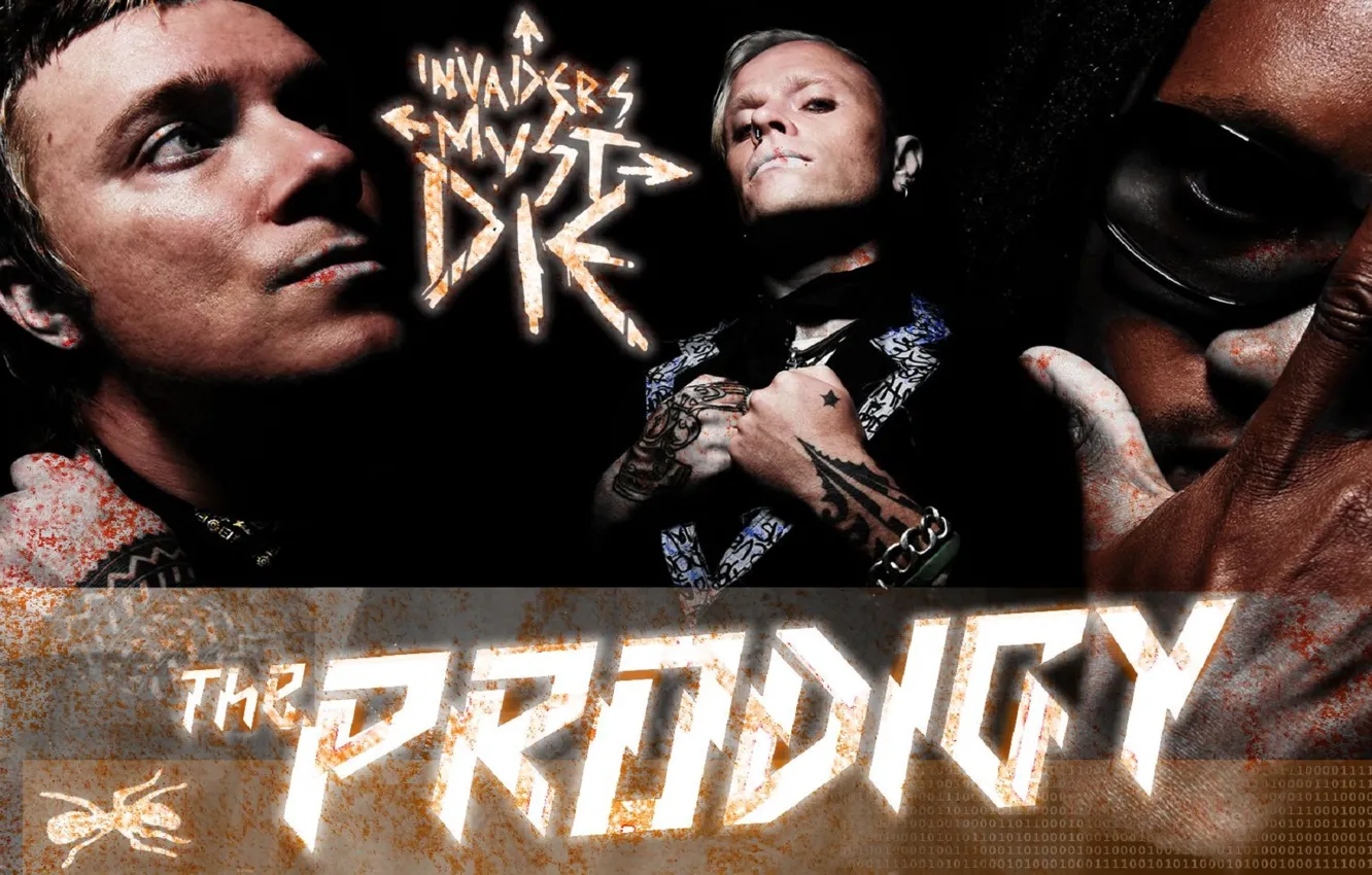 Photo wallpaper music, composition, Techno, The Prodigy, breakbeat, Liam Howlett, Keith Flint, Maxim Reality