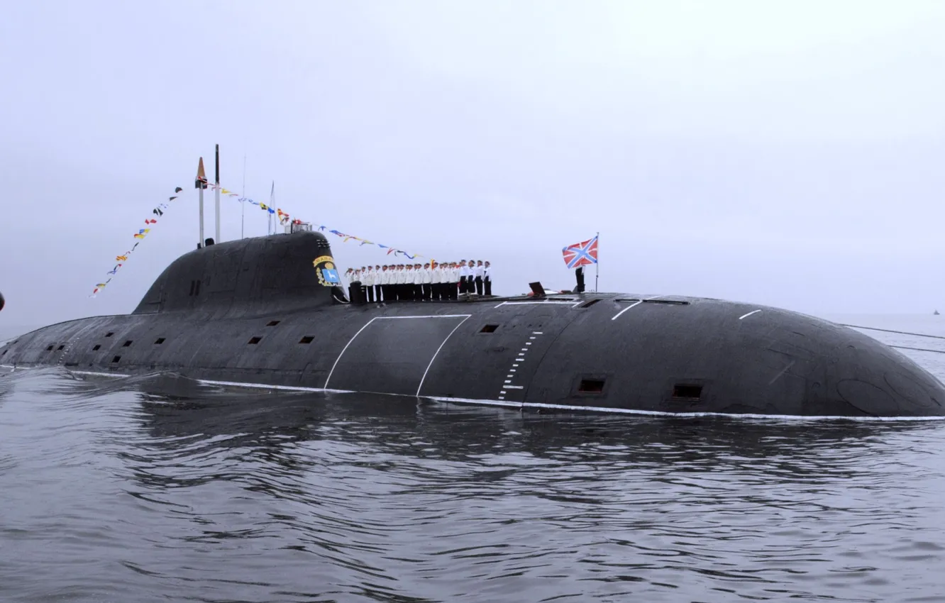 Photo wallpaper submarine, Samara, проект971