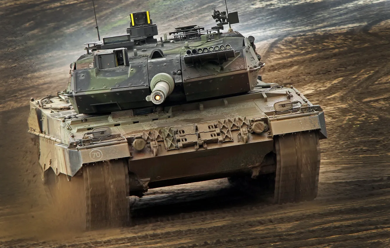 Photo wallpaper Germany, tank, armor, Leopard 2A6, military equipment, tank