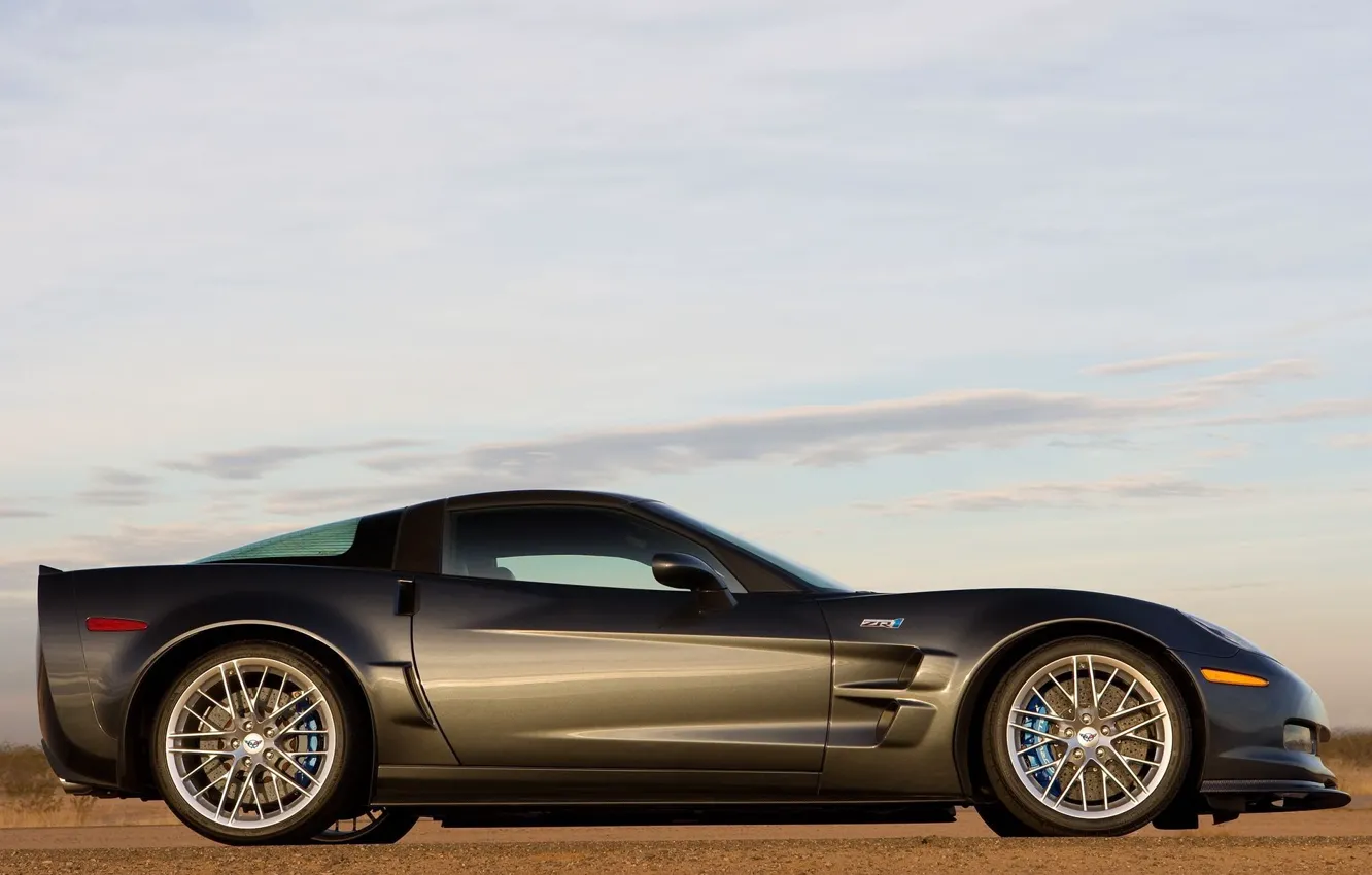 Photo wallpaper Corvette, supercar, ZR1