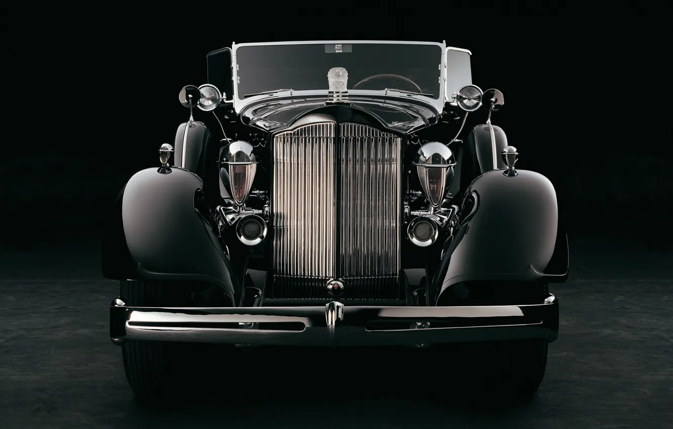 Photo wallpaper eight, Super, Packard, 1934, Phaeton, Cowl