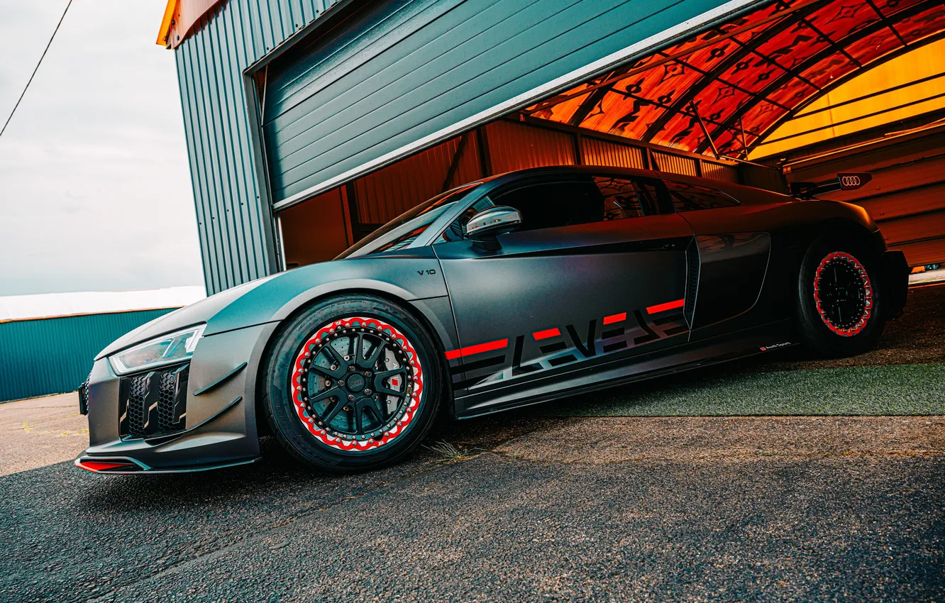 Photo wallpaper sports car, Audi R8 LMS Cup, Тарас Булай
