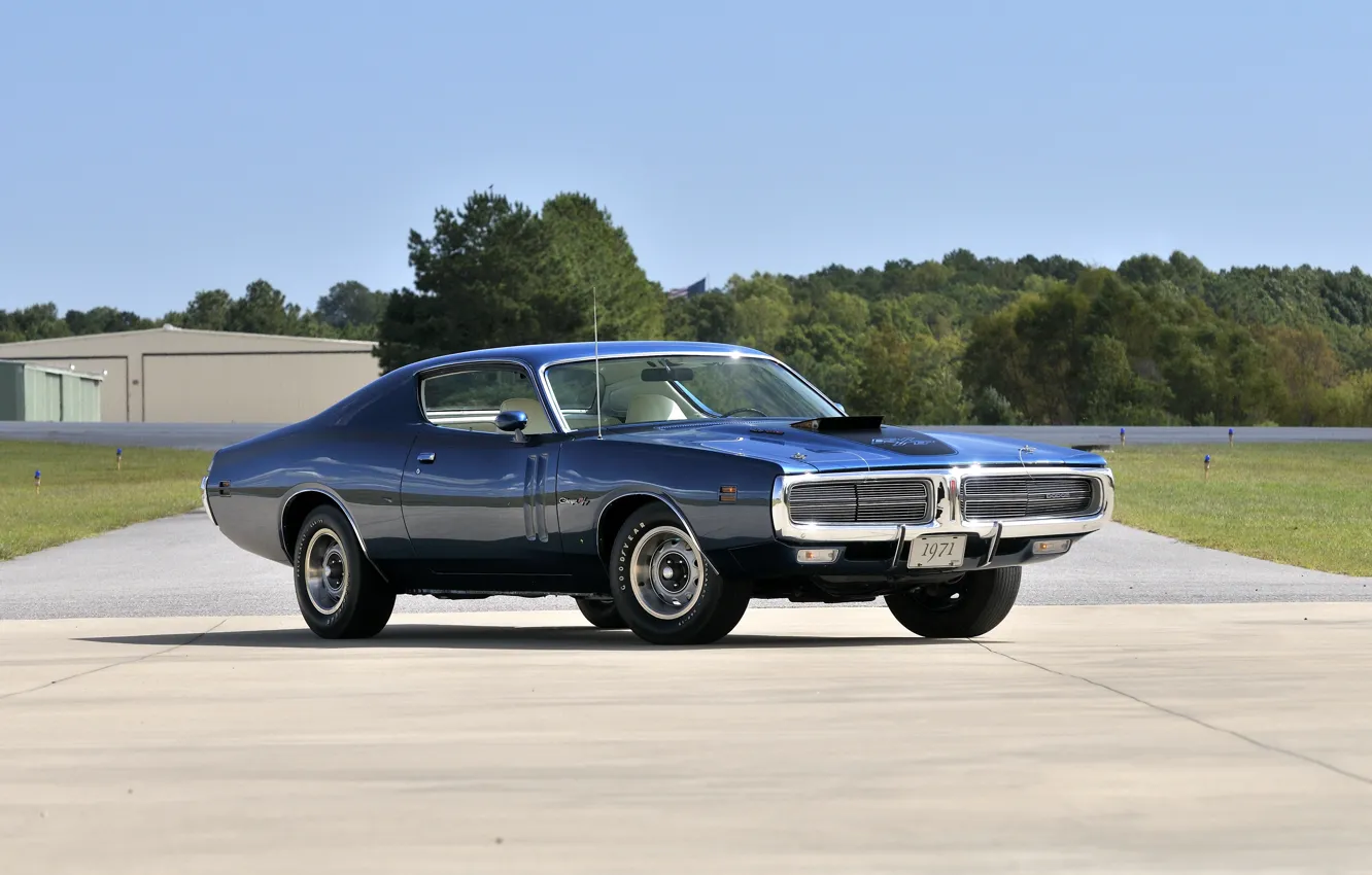 Photo wallpaper 1971, Dodge, Charger, R/T