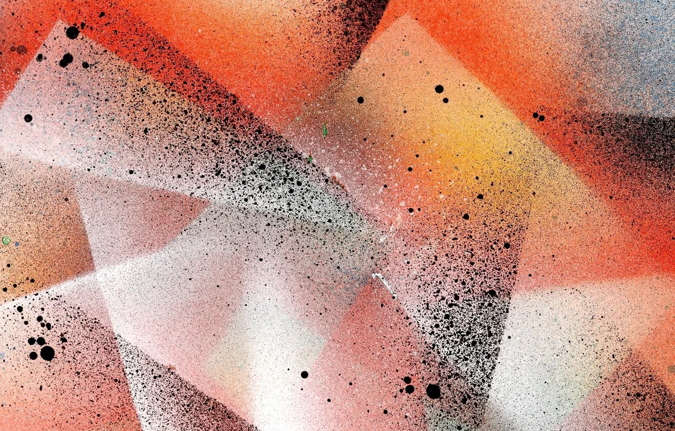 Photo wallpaper squirt, point, spot, blots