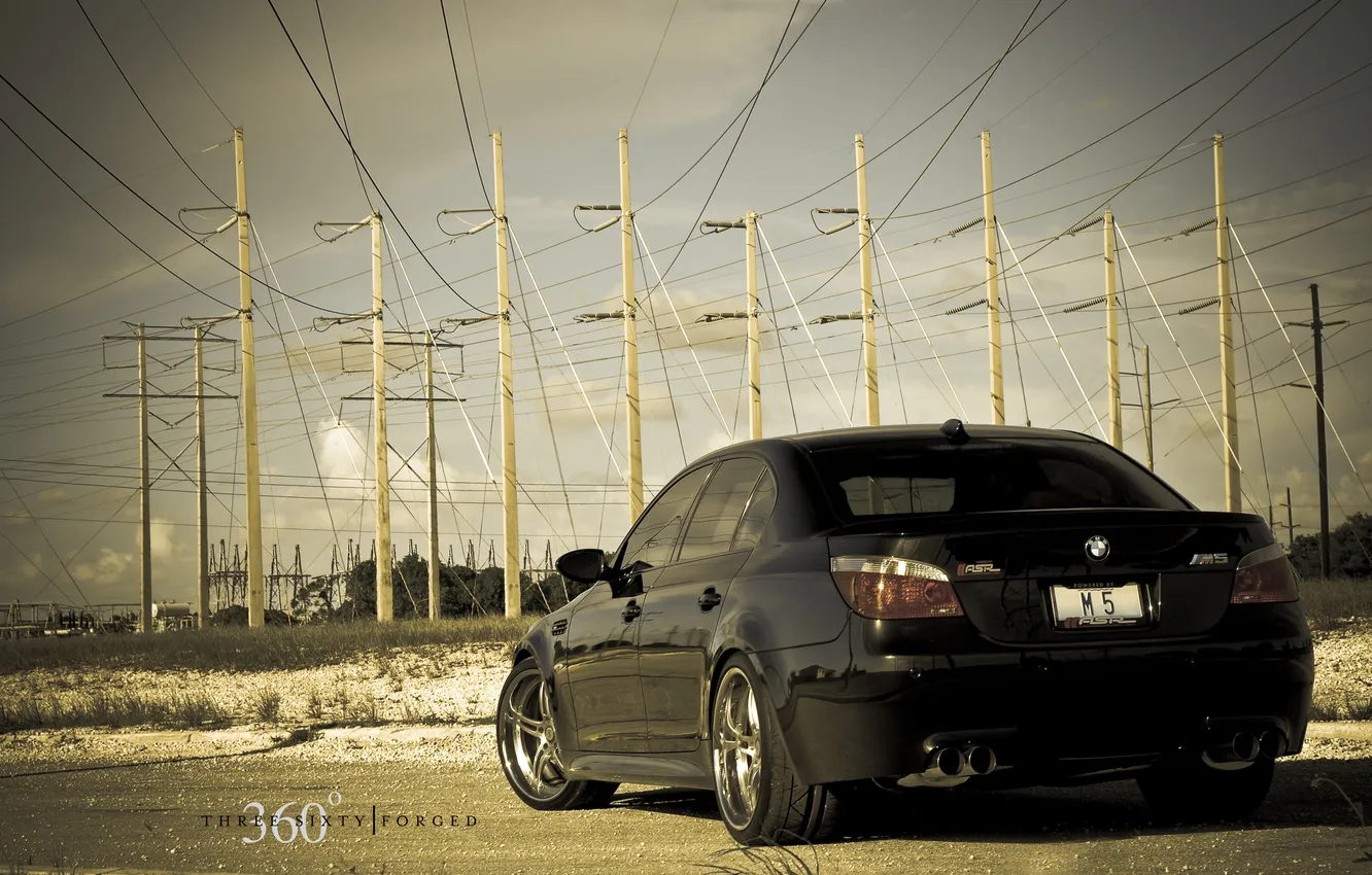 Photo wallpaper BMW, 360forged